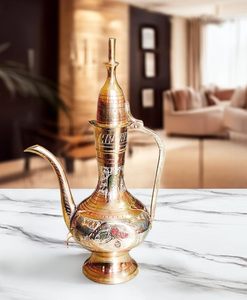 Timeless Brass Surahi Vessel for Heritage Homes - Product Image 4