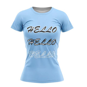 Camisetas de Yoga con cuello redondo sólido para mujer, Camiseta corta transpirable ligera para entrenamiento deportivo, gimnasio, Fitness, superventas de 2025 - Product Image 4