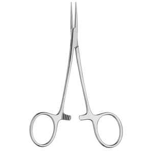 Pinzas Arteriales Manuales Reutilizables de Acero Inoxidable Halsted, 12.5cm, Rectas y Curvas, Instrumentos Quirúrgicos Mosquito SEVMEK, Más Vendidas - Product Image 1