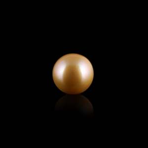 Perle d'eau douce naturelle en forme de riz de 8,65 carats, couleur or, pour la fabrication de bijoux - Product Image 1