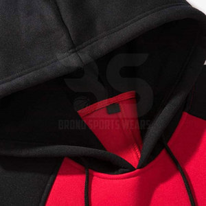 Durable Men Pullover Hoodies Premium Cotton <b>Blend</b> Street Fashion Long Sleeve Warm Apparel Loose Fit Men Pullover Hoodies - Product Image 5