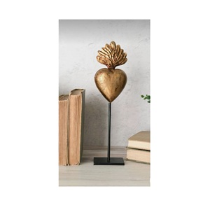 Fête religieuse Sacré Top Sur Ange Forme Coeur Milagros Stand Maison Décorée - Product Image 2