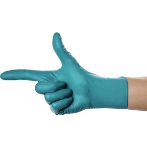 ถุงมือไนไตรล์แบบใช้แล้วทิ้ง SolidSafety ChemN XXL สีเขียว ประเภทอุปกรณ์ป้องกันส่วนบุคคล (PPE) หมวดที่ 3 มาตรฐาน EN 21420 EN 374 EN 455 AMPRI - Product Image 1