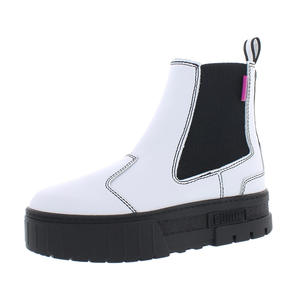 Zapatos Puma Mayze Chelsea Pop para mujer Color: Blanco/Negro 100% auténticos - Product Image 1