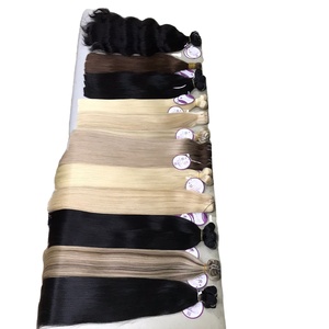 Extensions de cheveux Remy 100 humains, qualité supérieure, vierges, doux, vietnamien, trame de cheveux plate, prix de gros - Product Image 3
