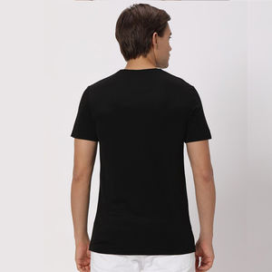 T-shirts imprimés de gym avec logo personnalisé pour hommes, respirant, col 100% coton, meilleur prix, T-shirt vierge surdimensionné pour l'entraînement musculaire et le fitness - Product Image 5