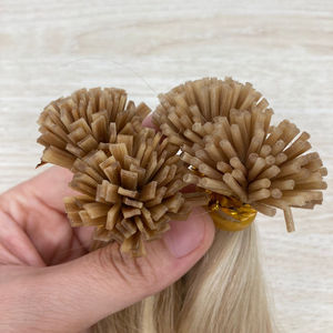 Cabellos humanos vietnamitas 100% Cabello virgen Remy I-tips Extensiones de cabello de queratina Doble dibujado de alta calidad - Product Image 1