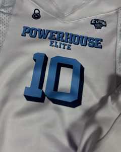 Uniforme de fútbol americano transpirable patrón sólido conjunto de manga corta - Product Image 5