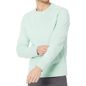 OEM personnalisé homme décontracté respirant produit vierge ras du cou sweats à capuche pour homme, 100% coton hommes sweats - Product Image 6