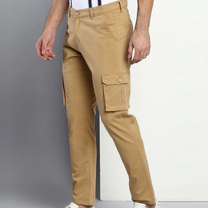 Pantalones Cargo para hombre al mejor precio, ropa de calle informal de nuevo diseño con grosor ligero de cintura media - Product Image 2