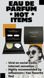 Luxury Perfume Set <b>Spray</b> Regular Size Unisex Fragrance Gels with Sample Cards and Travel <b>Bottles</b> - Product Image 4