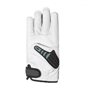Guantes de seguridad mecánicos de trabajo de construcción industrial hechos a mano en fábrica Servicio OEM Guantes de trabajo ligeros - Product Image 3