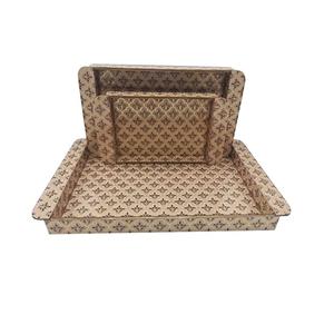 Vajilla de aspecto precioso, Decoración de mesa, bandeja para servir, cocina, desayuno usado, bandejas de servidor de alimentos para forma personalizada con asas - Product Image 2