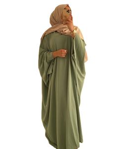 Femme Abaya Robe baggy Islamique vente en gros femmes abaya femmes robe musulmane OEM ODM personnalisation Robe Abaya Tissu personnalisé - Product Image 4