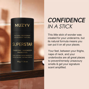 Modelo personalizado de carbón activado natural puro para hombres, antitranspirante líquido sin alcohol, desodorante, antitranspirante - Product Image 2