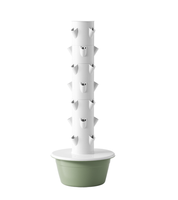 Système de culture hydroponique en tour agricole 30L pour la culture verticale de fraises, laitues et tomates