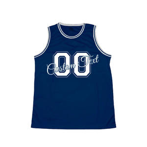 Maillot de basket-ball en polyester grande taille à faible MOQ, avec technique de sublimation personnalisable pour le nom/numéro, idéal pour l'entraînement - Product Image 1