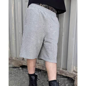 Pantalones cortos ligeros de doble cintura para hombre, con banda elástica, informales, deportivos, de verano, pantalones cortos de doble cintura para hombre - Product Image 3