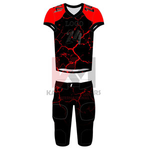 Meilleurs derniers vêtements de sport américains uniformes de football américain personnalisés ensemble d'uniformes de style maillots de football de qualité supérieure - Product Image 1