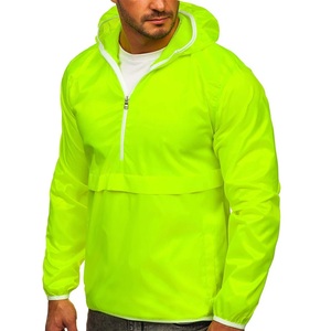 Veste de cyclisme imperméable et coupe-vent à manches longues en matériau réfléchissant léger, haute visibilité, pour hommes - Product Image 5