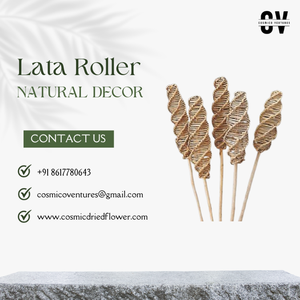 งานประดิษฐ์จากเถาวัลย์ลาตาธรรมชาติคุณภาพพรีเมียมยอดนิยมสำหรับการจัดดอกไม้แห้ง งานรับปริญญา และของตกแต่งเทศกาลอีสเตอร์ - Product Image 3