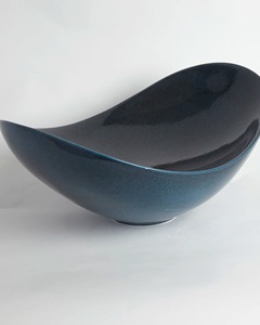 Bol décoratif noir de style incurvé adapté à la configuration de célébration festive d'affichage d'hôtel de hall de bureau ou à l'utilité quotidienne de maison - Product Image 5