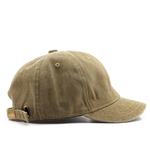 Casquette de baseball personnalisée de haute qualité en coton délavé et vieilli, style « Dad Hat », vente en gros personnalisée pour hommes et femmes - Product Image 4
