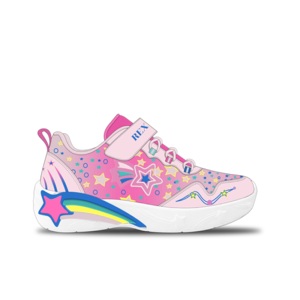 Calzado deportivo personalizable para niños, zapatillas para correr, transpirables, con malla Fly-Knit y parte superior de PU - Product Image 1