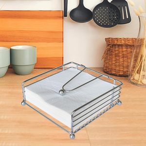 Servilletero de metal personalizado de alta calidad para restaurantes, hoteles y uso de mesa de comedor en casa disponible en cantidad a granel - Product Image 4