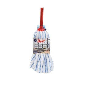 High Absorbency Microfiber Wet <b>Mop</b> Durable Household Smart Floor Cleaning with High Quality <b>Mop</b> Cloth - Product Image 2