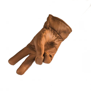 Gants d'hiver en cuir de mouton personnalisés de haute qualité respirants et confortables, durables et thermiques pour le cyclisme - Product Image 6