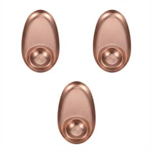 Plateau de service élégant en or rose avec motif d'éléphant, plateau décoratif pour chips et trempette, accessoires de table élégants - Product Image 3