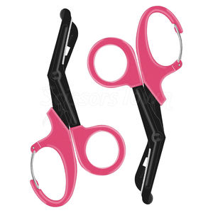 Tijeras resistentes para traumatismos con punta redondeada para cortar vendajes en clínicas, hospitales y uso en el campo - Product Image 1