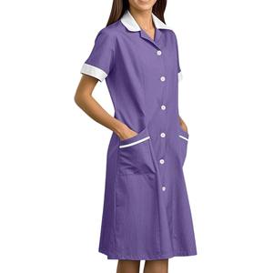 Uniforme Médico Quirúrgico Unisex de Verano, Manga Corta, Sarga, Spandex/Poliéster, para Hospital, con Detección de Agujas, Sin Costuras - Product Image 5