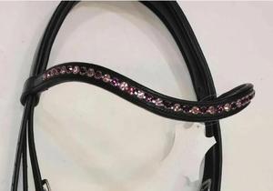 Diseño atractivo Brida de cuero de caballo ajustable Hecho a mano Equipo de equitación asequible hecho de cuero de vaca genuino Tack - Product Image 3