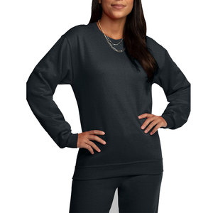 Sweat-shirt unisexe à col rond, impression sérigraphique, thermique, décontracté, ample, manches longues, haut d'hiver, sweat-shirt à col rond - Product Image 3