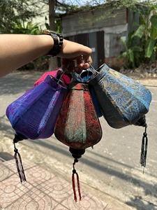 Candelabros con forma de lámpara de bambú de Vietnam para boda, jardín, fiesta, patio, exterior, interior, vacaciones, decoración tradicional asiática - Product Image 5