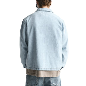 Chaqueta Bomber Nueva, a la Moda, Personalizada, Extra Grande, con Cuello y Cremallera, Corta, Resistente y Ecológica para Hombre, Invierno - Product Image 2