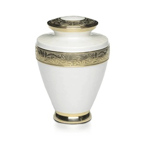 La mejor tendencia de estilo americano tradicional Urna de cremación humana para adultos Cenizas de metal Memorial Funeral Memorial Tamaño personalizado Forma - Product Image 4