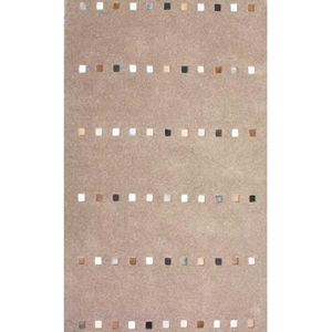 Alfombra y alfombra de cuero y lana antideslizante moderna con mechones a mano personalizada para uso doméstico y hotelero - Product Image 1