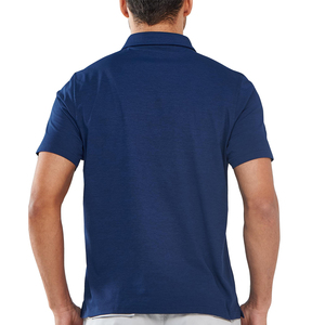 Polos transpirables de color sólido con logotipo personalizado de nuevo diseño de Venta caliente para ropa informal de hombre - Product Image 2