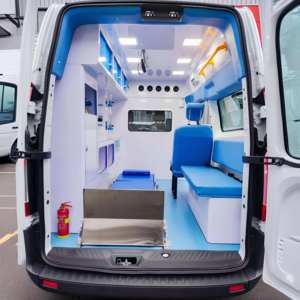 Ambulancia de Emergencia Diésel Usada con Transmisión Automática, de 3-8m de Longitud, para Transporte de Pacientes y Atención de Primeros Auxilios - Product Image 6