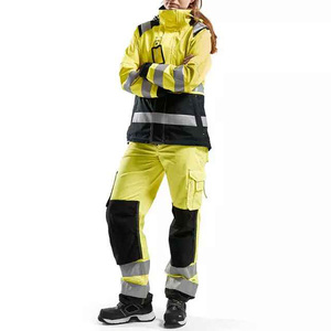 Vente en gros, veste de sécurité réfléchissante haute visibilité, tenue de travail respirante personnalisée pour les travailleurs de la construction, vêtements de sécurité résistants à l'eau - Product Image 6