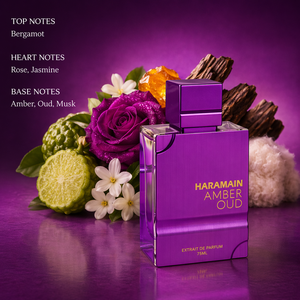 <span class=keywords><strong>Al</strong></span> <span class=keywords><strong>Haramain</strong></span> Amber Oud Eau De Parfum Spray 60ml, Fragancia Árabe de Larga Duración con Aroma Duradero, Estilo Árabe - Product Image 6
