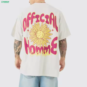 T-shirts pour hommes pas chers, unis, grandes tailles, 100% coton biologique, impression numérique de haute qualité, finition lavée, coupe classique, écologiques - Product Image 3