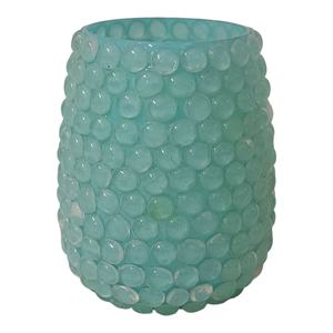 Candelabros vacíos de lujo de Color turquesa de tamaño personalizado, linternas y tarros con mosaico de cuentas de burbujas de vidrio para decoración del hogar - Product Image 3