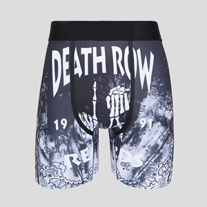 Gran oferta, ropa interior de grafiti por sublimación de pierna larga, calzoncillos bóxer para hombre, calzoncillos de diseño personalizado, pantalones cortos de Fitness para hombre - Product Image 6