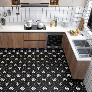 Pegatinas Autoadhesivas de PVC Modernas de Lujo con Diseño de Espiga para Paredes y Pisos, Fáciles de Instalar para Decoración de Interiores - Product Image 3