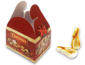 El Mejor Dulymaz Español de 300g, Marzipán de Alta Calidad con Sabor a Almendra, Pastel de Almendras con Sabor a Naranja y Chocolate, en Caja de Regalo - Product Image 3