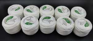 <span class=keywords><strong>10</strong></span>ピースコットンボールアンカーかぎ針編みコットン刺Embroideryスレッドボールサイズ8パール糸は丈夫で、なでて、座っています